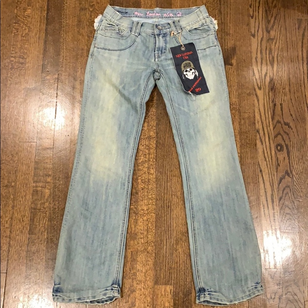 NWT New London USA  ‘Think About It’ Jeans Sz 29 - Picture 3 of 8